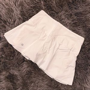 Lululemon white skirt